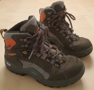 anthrazite LOWA KODY GTX MID Junior Kinder Wanderstiefel/-schuhe in Grösse 32 - Picture 1 of 10
