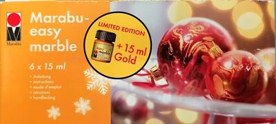 GARDENA MARABU - SET EASY MARBLE 6 COLORI DA 125ML