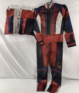 Descendants 3 Evie Kostüm Mädchen Große 10-12 Overall Rock Rot 2-teilig Neu - Bild 1 von 11