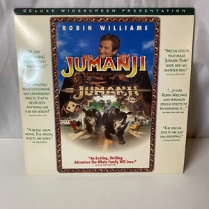 Jumanji (1995) Laser Disc Deluxe Widescreen Robin Williams Comedy Adventure - Picture 1 of 6