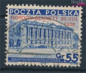 Briefmarken Polen 1936 Mi 314 gestempelt Gordon Bennett Freiballon Wet (10430350 - Bild 1 von 1