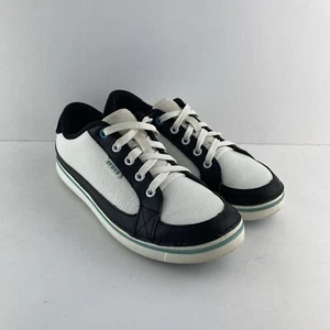 Crocs Bradyn Golf Shoes Lace Up White Black Women’s US Size 8 Spikeless Lace Up - Picture 1 of 24