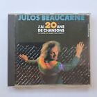CD Julos Beaucarne * J'ai 20 ans de chansons (theatre TLP Dejazet Paris Mars 87)