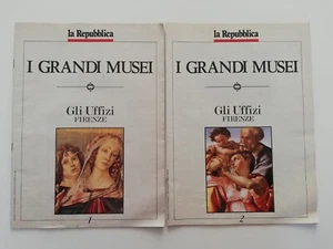 La Repubblica Raccolta I GRANDI MUSEI GLI UFFIZI di Firenze - 2 Fascicoli - Photo 1/5