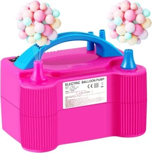Portable 600W Electric Balloon Pump Inflator Air High Power Blower Party UK Plug - Picture 1 of 18