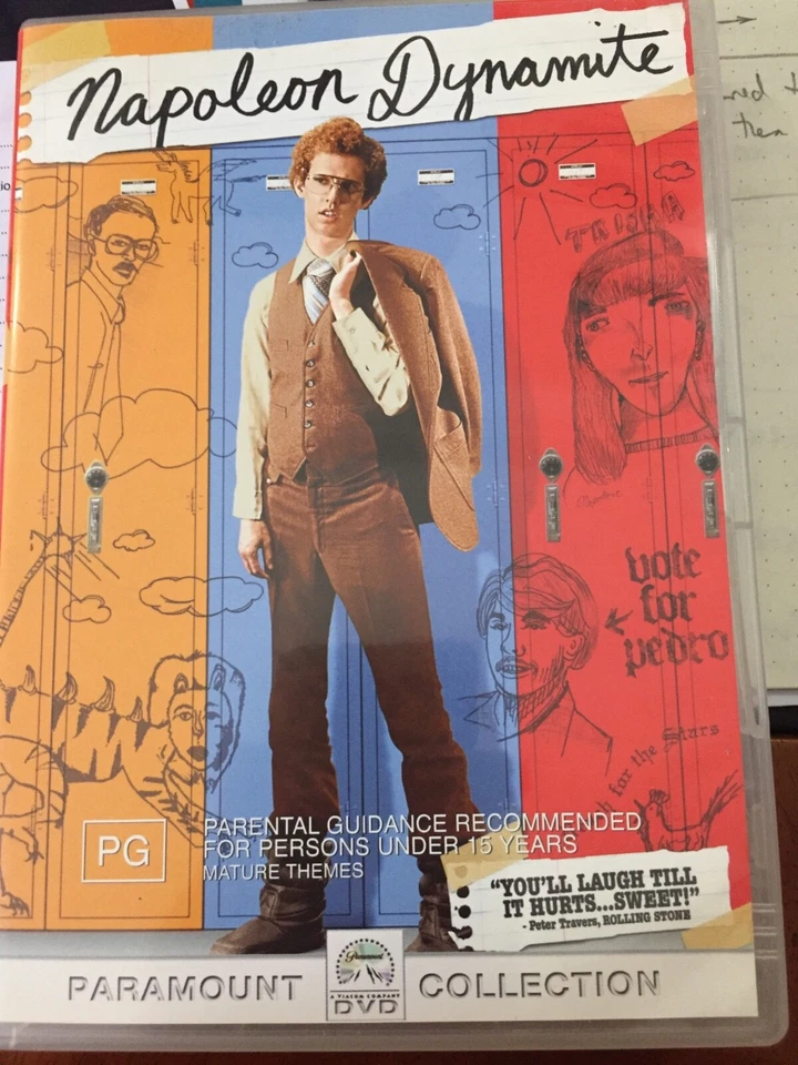 Napoleon Dynamite (DVD, 2009). Genuine oroginsl great film indie arthouse - image 1 of 1