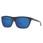 Costa Del Mar Women's Sunglasses Blue Mirrored Lens Square Cheeca 0Cha11 Obmglp