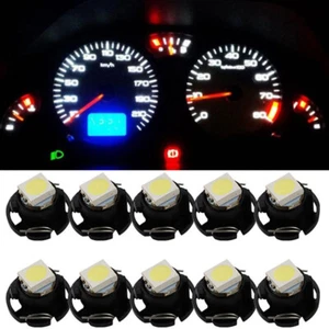 10Pcs T3 SMD Led Neo Wedge Car Dash Gauge Instrument Cluster Bulbs Light Whit&I1 - Picture 1 of 12