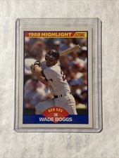 1989 Score  #654 Wade Boggs Boston Red Sox