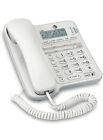 Cl2909 Corded Phone With Speakerphone And Caller Id/Call Waiting, White