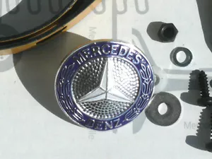 Juego de reparación de parrilla genuino Mercedes con emblema (tornillo M5) modelos W123 ¡NUEVO DE LOTE ANTIGUO! - Imagen 1 de 4