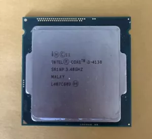 Procesador CPU de escritorio Intel Core i3-4130 @ 3,4 GHz/5 GT/s LGA 1150 SR1NP - Imagen 1 de 2