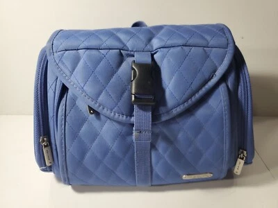 Travelon Maquillaje Cosmético Bolsa de Viaje Acolchada Azul Colgante Organizador Artículos de Aseo  Foto 1 de 4