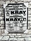 Kray V Kray Canvas Picture Famous Kray Brothers London Gangster Boxing Poster