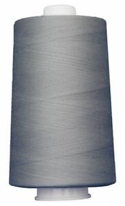 Superior Threads Omni Polyester Thread 40wt 6000yd Sliver Gray 13402-3022QC