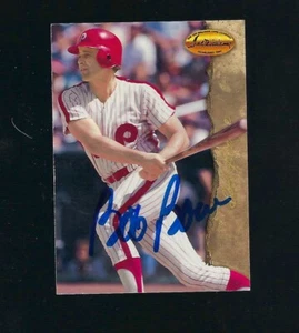 BOB BOONE 1994 Ted Williams Philadelphia Phillies cartolina firmata - Foto 1 di 2