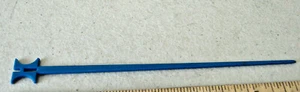 HILTON HOTEL BLUE PLASTIC TALL PICK - Picture 1 of 4