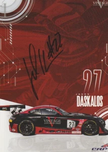 2024 Jason Daskalos signed CRP Racing Mercedes-AMG GT3 SRO GT America Hero Card - Bild 1 von 2