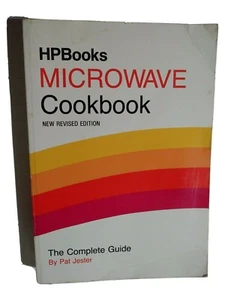 HP MICROWAVE COOKBOOK SOFTCOVER BOOK 1986 by Pat Jester - Picture 1 of 6