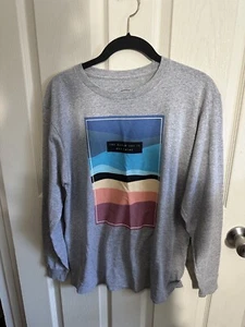 NEW Capsule Boys’ Malachi Gray Long Sleeve Graphic T-Shirt Size XL - Picture 1 of 5