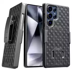 Für Galaxy S25 S24 FE S23 S22 S21 S20 Gürtelclip Holster Hybrid Handy Hülle Cover - Bild 1 von 36