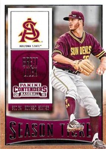 Brett Lilek 23 2015 Panini Contenders Arizona State