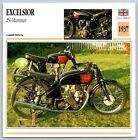 Excelsior 250 Manxman 1937 Great Britain Edito Service Atlas Motorcycle Card
