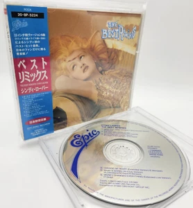 CYNDI LAUPER The Best Remixes Japan Exclusive Vintage CD 20 8P 5224 w/OBI 1989 - Picture 1 of 14