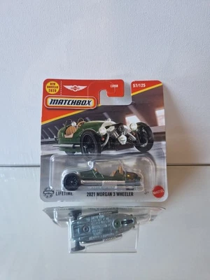 Matchbox 2021 Morgan 3 Wheeler 57/125 2025 1:64 Modellauto Spielzeug UK England - Image 1 of 3