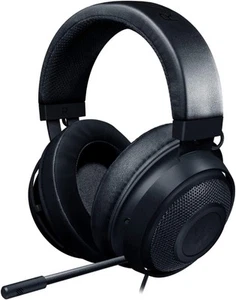 Słuchawki douszne Razer Kraken, używane, czarne, bezprzewodowe (towar B) - Zdjęcie 1 z 6