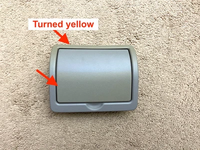 2003-2008 Infiniti G35 Rear Seat Center Cup Holder Cupholder Gray Grey OEM Foto 1 de 4