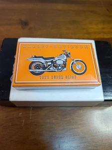 Harley Davidson Tin Wood Match Box 1964 SCAT. New, Original Shrinkwrapping - Picture 1 of 8