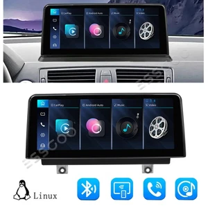 10.25" Car Stereo Linux Touch Screen SWC BT5.2 For BMW 1 Series E81 E82 E87 E88 - Foto 1 di 18
