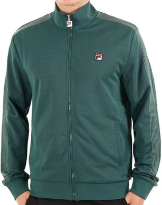 Fila Vintage Stitch Detail Track Top Deep Green - Image 1 of 4