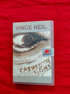 Vince Neil Carved In Stone RARE orig Cassette tape INDIA indian Clamshell 1995 - Picture 1 of 4
