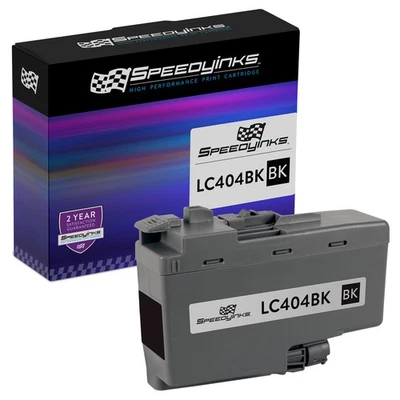 SPEEDYINKS Compatible Ink Cartridge for Brother LC404BK Black Ink Cartridge - Image 1 of 4