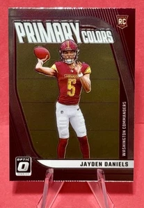 2024 Panini Donruss Optic Jayden Daniels (RC) Primary Colors Insert #2 Rookie - Bild 1 von 2