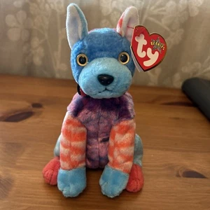 Original 2002 Hodge-Podge The Multi Coloured Dog Ty Beanie Baby Vintage Retired - Bild 1 von 7