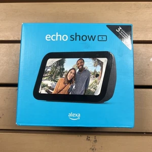 Amazon Echo Show 5 3rd Generation Charcoal New In Box - Picture 1 of 4