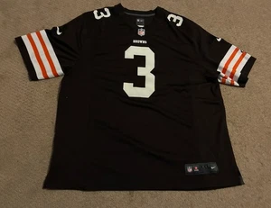 Nike On Field Brandon Weeden Cleveland Browns 2XL Jersey Football NFL Away - Picture 1 of 10