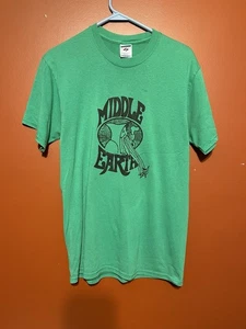 Vintage Herr der Ringe Gandalf Mittelerde M Shirt LOTR Tolkien Jerzees 80er - Bild 1 von 5