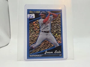Actualización Topps 2022 negro dorado azul Juan Soto #BG-25 - Imagen 1 de 2