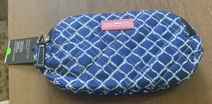 Scout Quilty Pleasures 2 Pockets Blue and White Pouch NWT knotty but nice - Picture 1 of 4