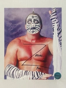 Zodiac WCW SIGNED AUTOGRAPH 8X10 WRESTLING PHOTO PRO WRESTLING TEES BRUTUS - Picture 1 of 5