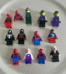 LEGO Marvel Spider-Man Minifigur Set-Miles Morales-Venom-Morbius-Ghost Spider - Bild 1 von 11