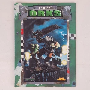 Warhammer 40.000: Codex Orks Games Workshop libro tascabile - Foto 1 di 9