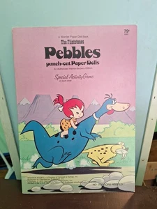 Muñecas de papel recortadas Barbera vintage 1974 The Flintstones Pebbles. Nuevo Envío Gratis - Imagen 1 de 4