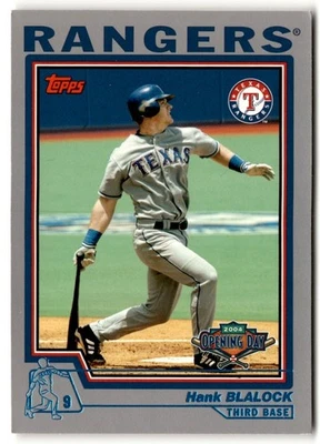 Hank Blalock 2004 Topps Opening Day #40 Texas Rangers - Image 1 of 2