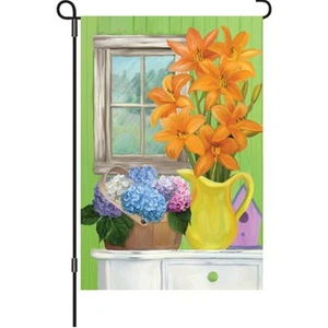 Summer Flowers Garden Size Brilliance Flag..4....... PR 51314 - Picture 1 of 1