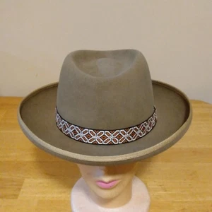 Stetson 3X Biber Spieler Bleistiftrolle Eddie Bauer Cowboyhut Western Gr. 7 - Bild 1 von 12